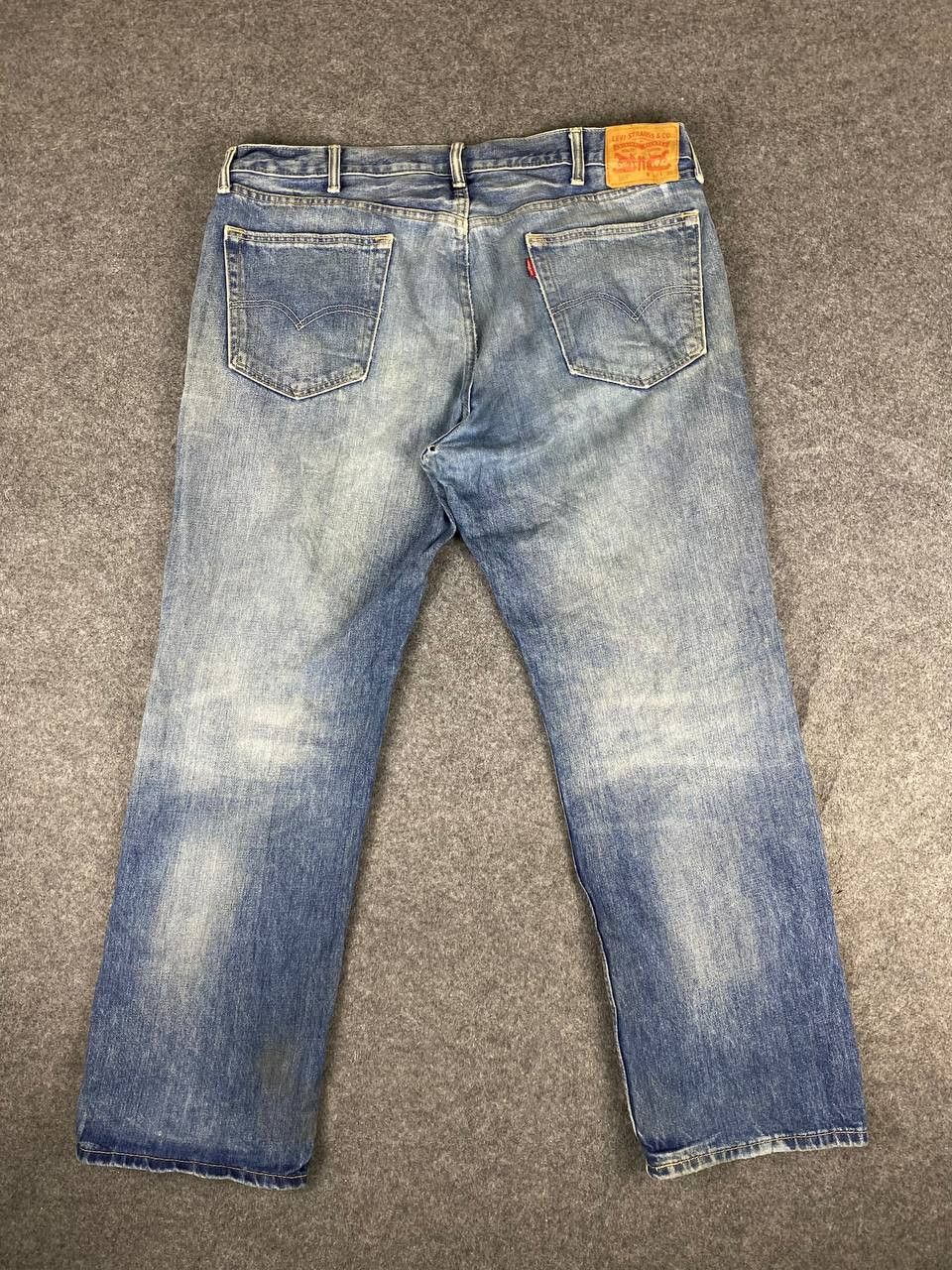 Levi's levis 559 relaxed straight fit distressed denim Size US 42 / EU 58 - 1 Thumbnail