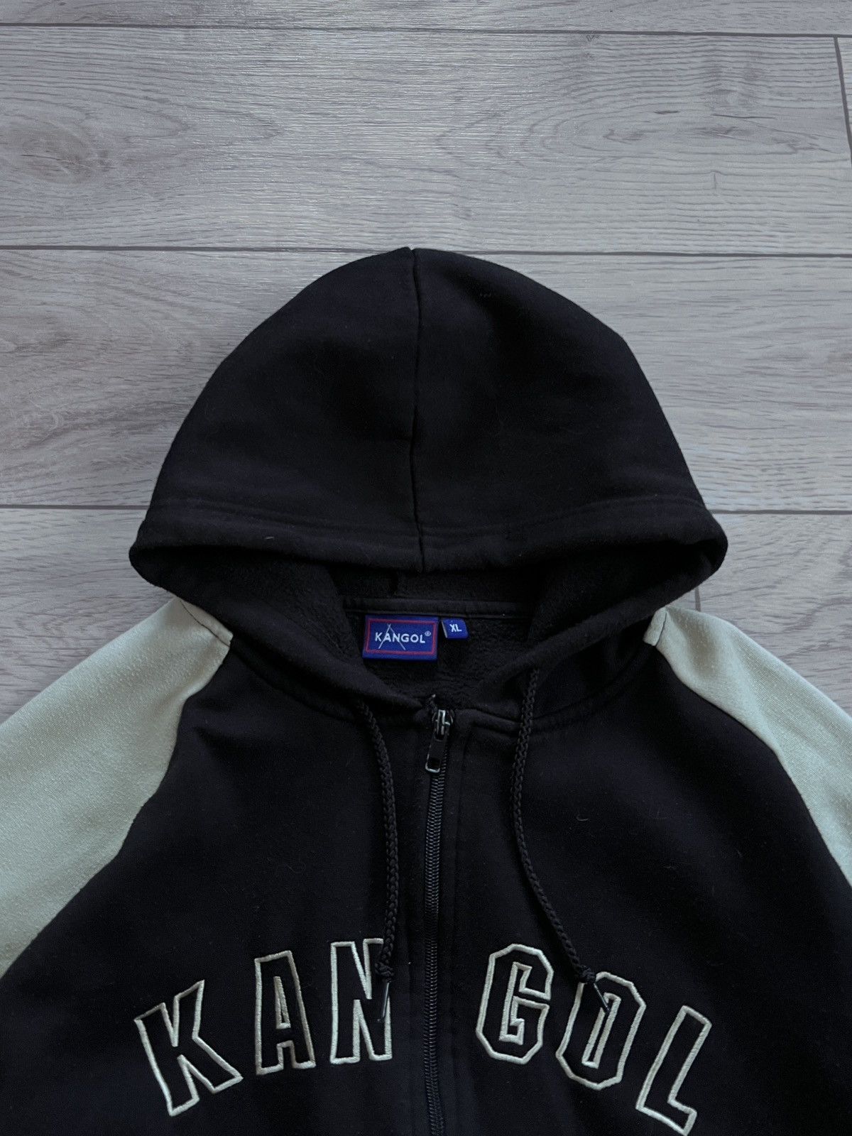 Japanese Brand × Kangol × Vintage Kangol vintage oversize zip up hoodie Size US L / EU 52-54 / 3 - 3 Thumbnail