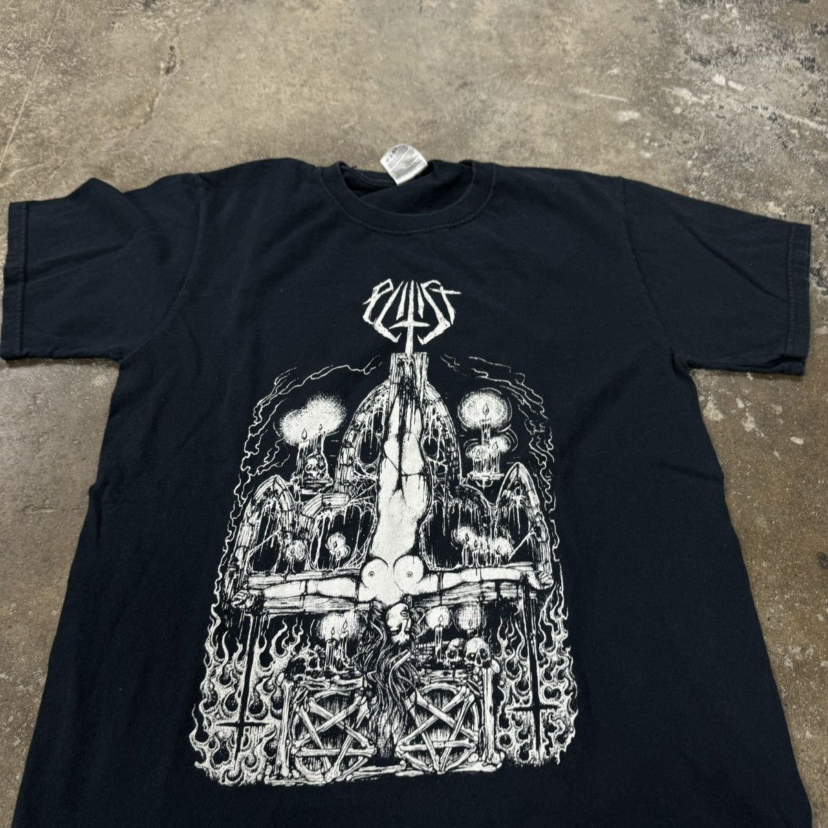 Band Tees × Rock Band × Vintage Vintage Y2K Elitist Metalcore Nude