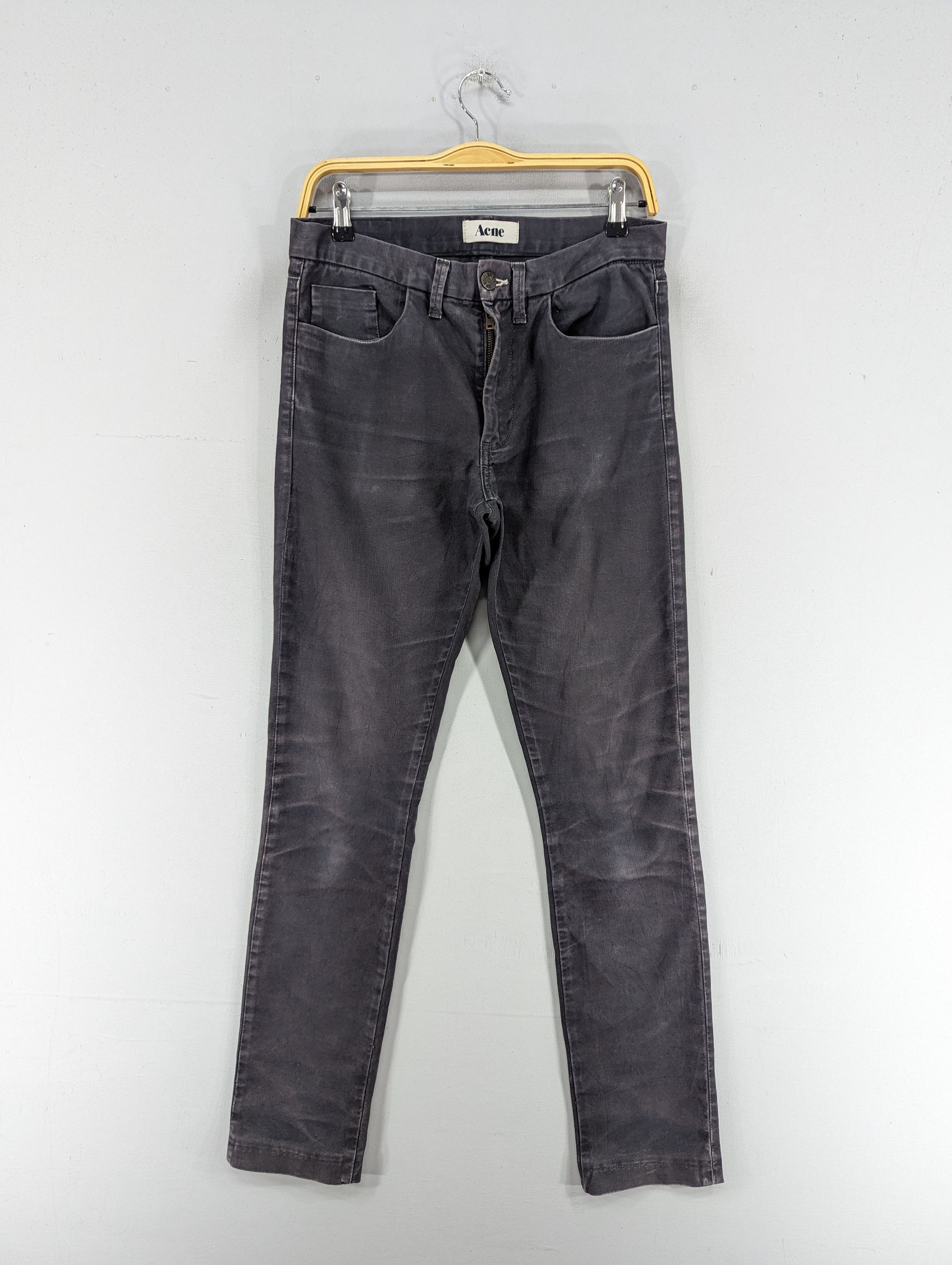 Acne Studios Acne studios 1989 baggy fit jeans GRIME BLACK | Grailed