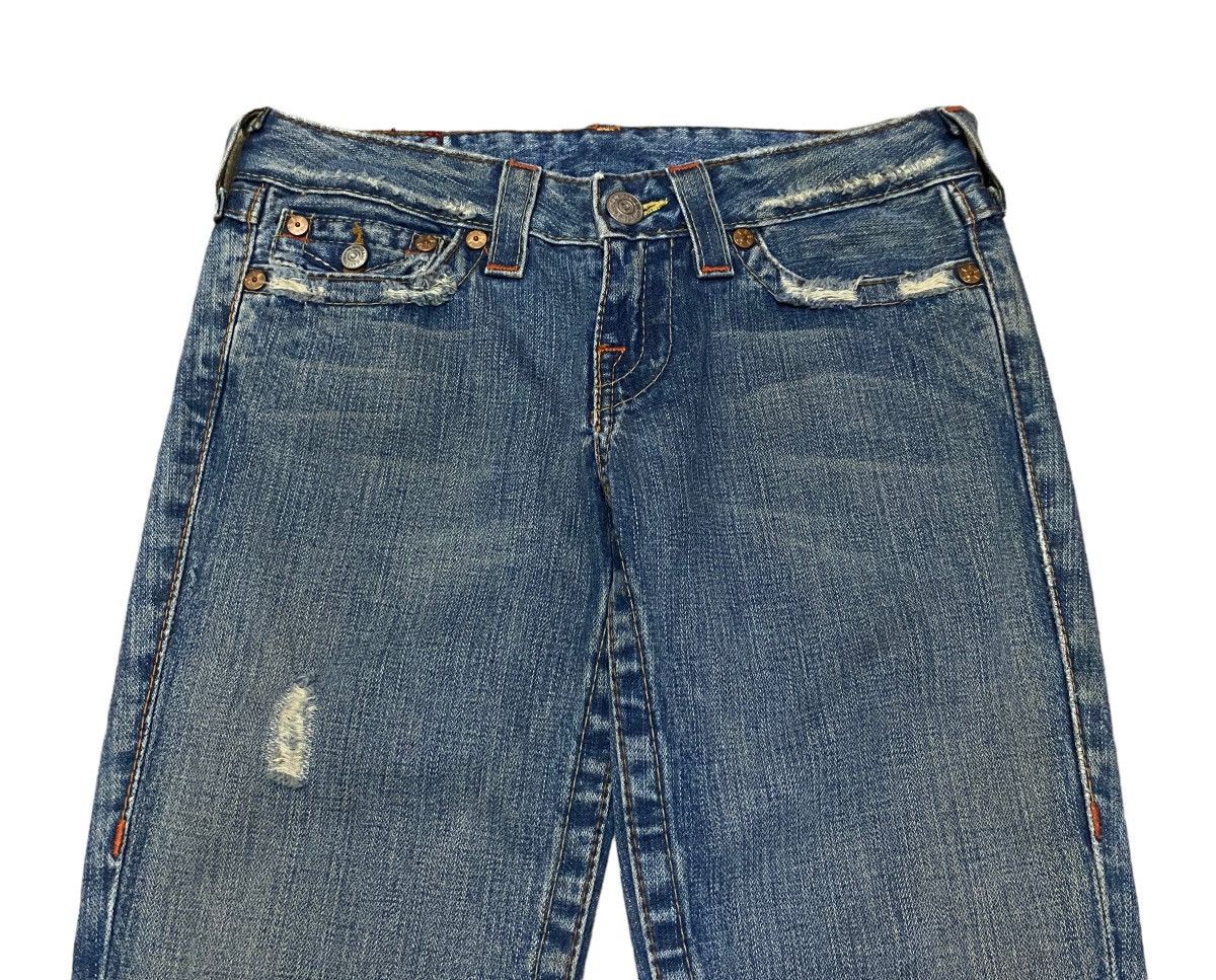 True Religion × Vintage Vintage True Religion Flared Jeans 2000s Size US 34 / EU 50 - 4 Thumbnail