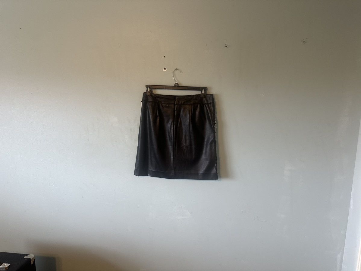 Other Patterned Skirt w/ leather- The Limited - Medium Size 8 Size 30" / US 8 / IT 44 - 4 Thumbnail