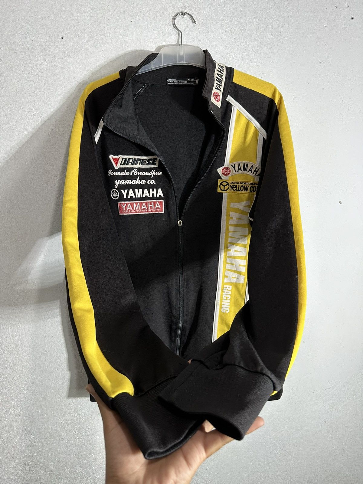 Yamaha CRAZY FASHION MAGPIE 1997 Track Jacket YAMAHA YELLOW CORN Size US XL / EU 56 / 4 - 4 Thumbnail