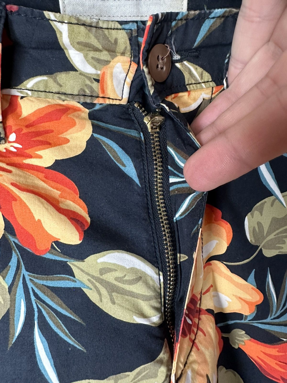 Denim & Supply Ralph Lauren × Ralph Lauren Ralph Lauren Denim Supply Streetwear Floral Shorts Size 32 Size US 32 / EU 48 - 5 Thumbnail