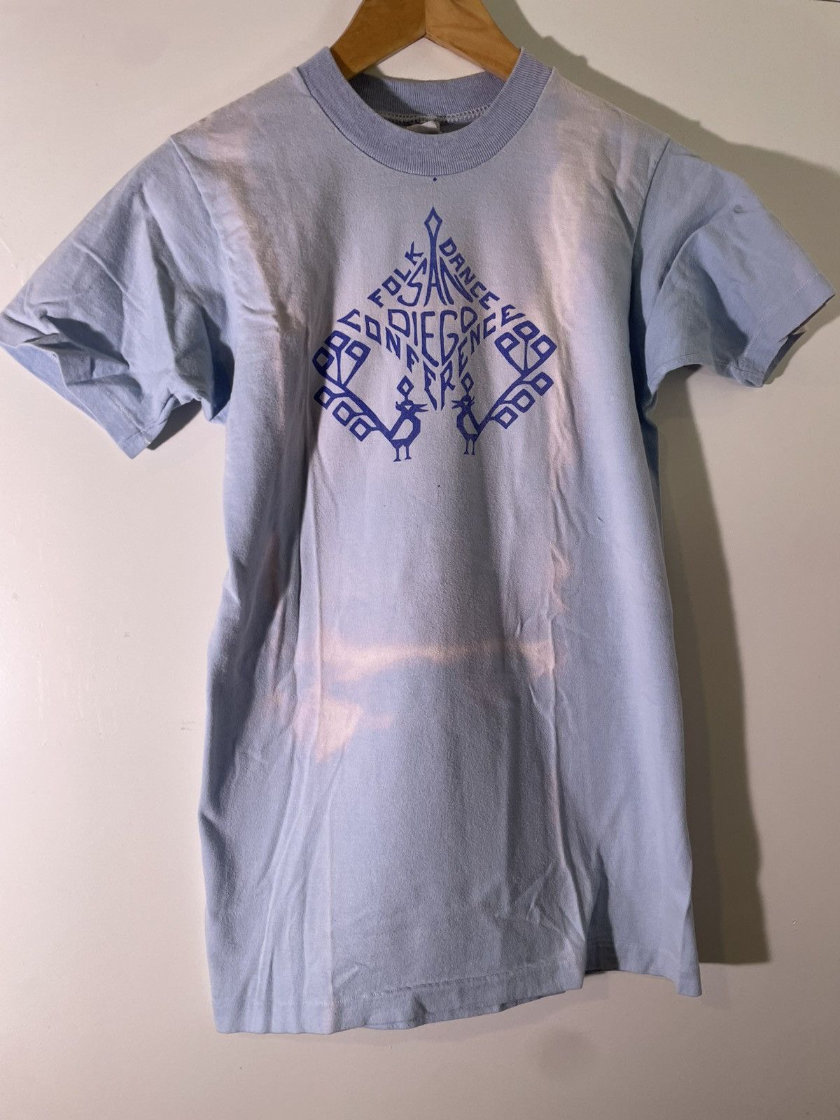 Vintage 70’s 80’s VTG Vintage San Diego Folk Dance Retro Tee Shirt Size US S / EU 44-46 / 1 - 1 Thumbnail