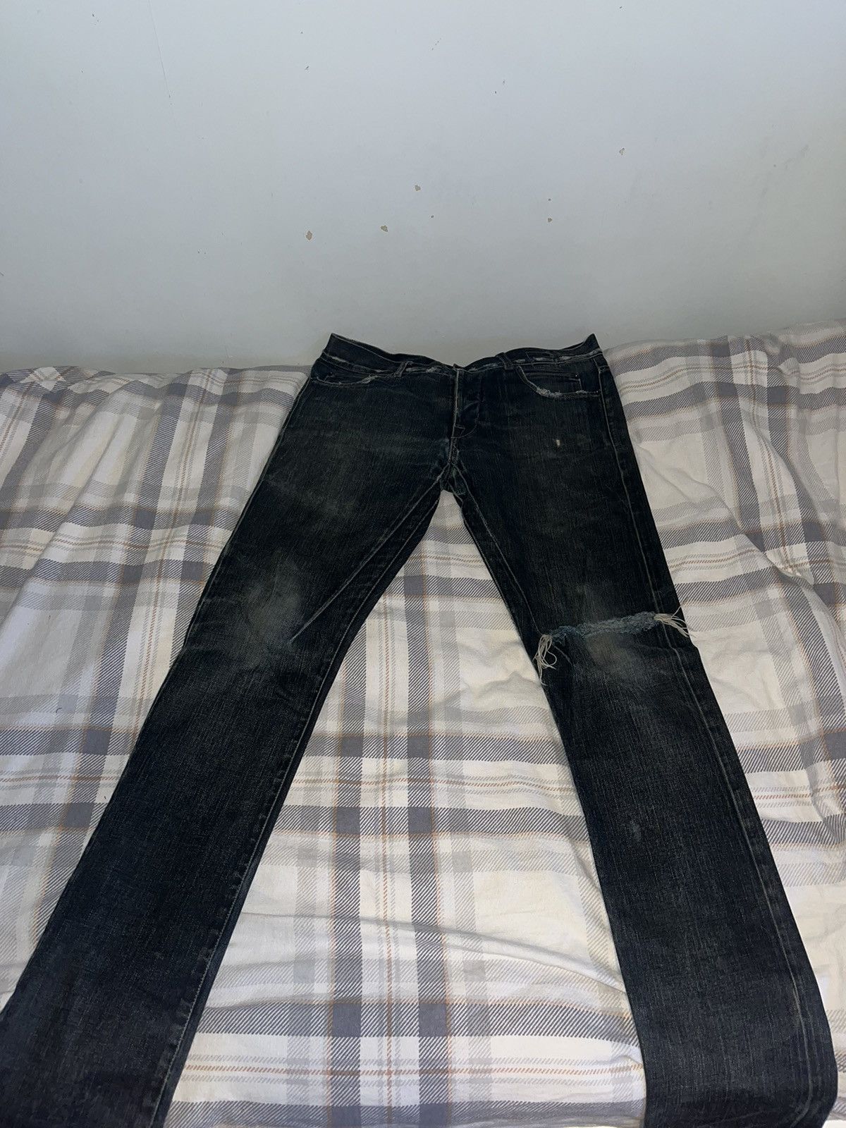 image of Rick Owens Drkshdw Jeans in Blue, Men's (Size 33)