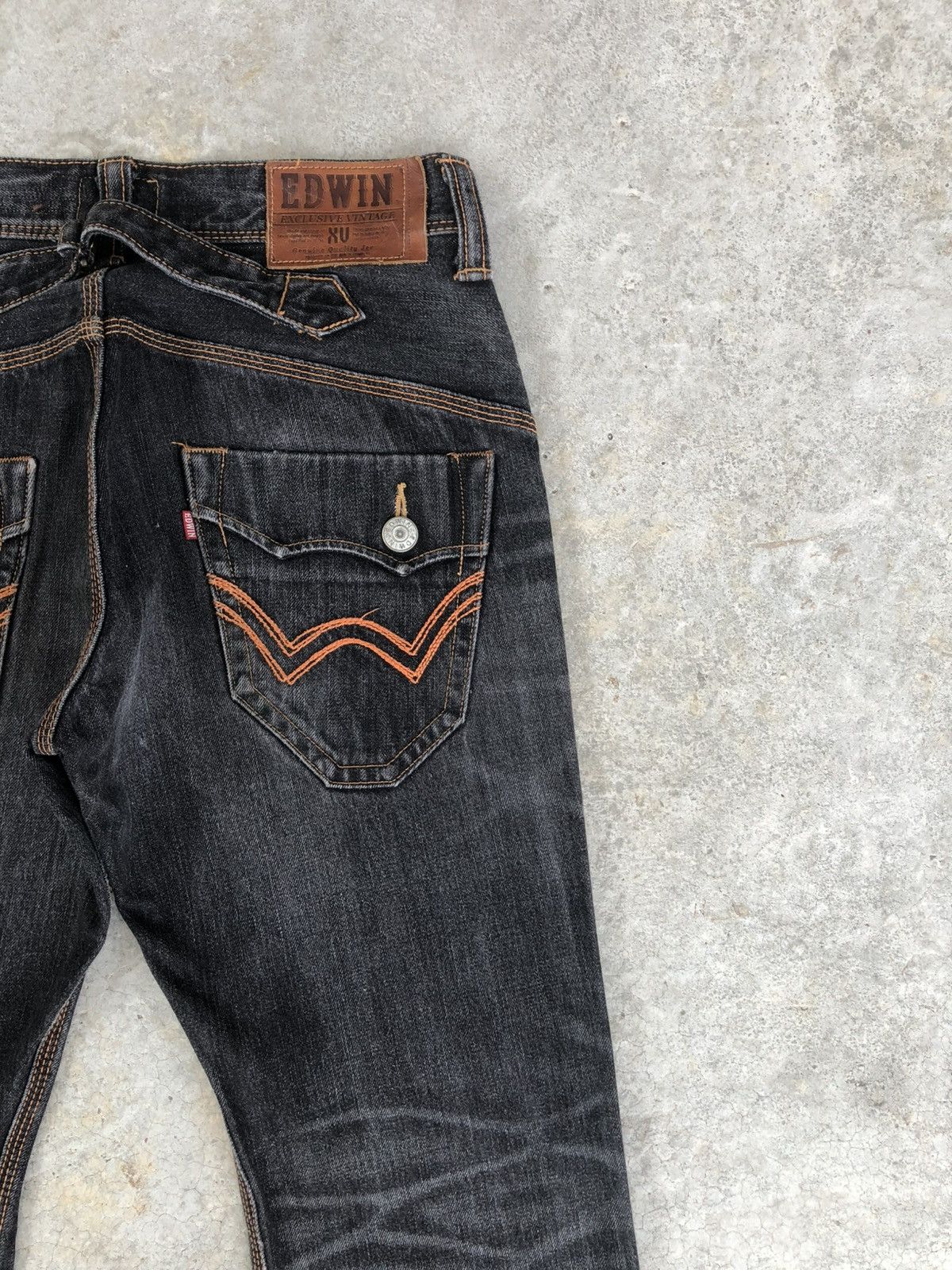 If Six Was Nine Edwin Exclusive Flared Jeans Distressed Jeans Size US 31 - 10 Thumbnail