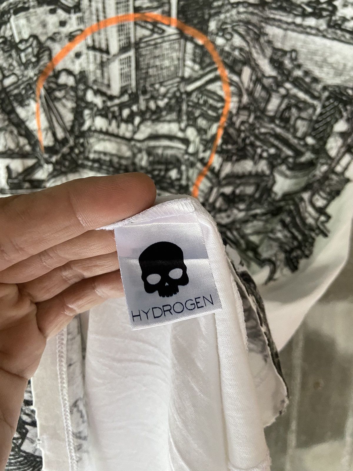 Beauty Beast × Hysteric Glamour × Japanese Brand WITCHES SABBATH MOUSSY KNIT 2 IN 1 HYDROGEN DISTRESSED TEE Size US M / EU 48-50 / 2 - 14 Thumbnail