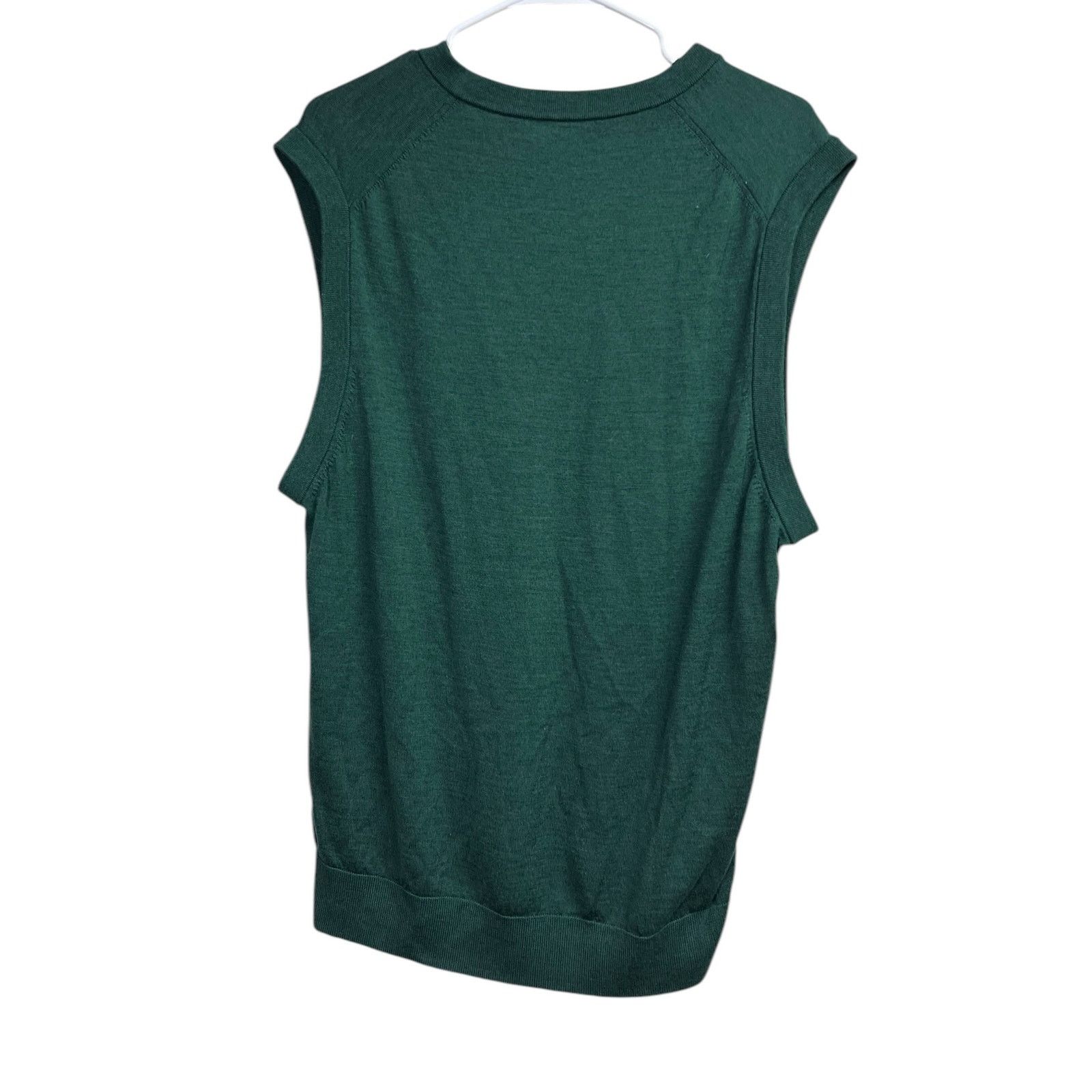 Brooks Brothers Brooks Brothers Sweater Vest Merino Wool Brookstech V-Neck Size US XL / EU 56 / 4 - 11 Thumbnail
