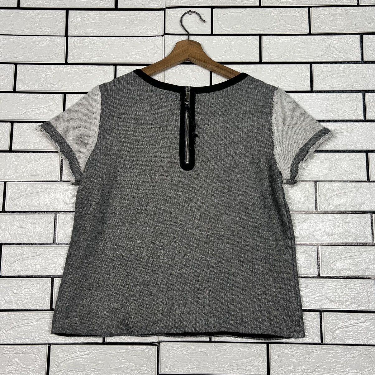 Diesel DIESEL Women Short Sleeve Tees Half Zip on Back #4166-C191 Size S / US 4 / IT 40 - 13 Thumbnail