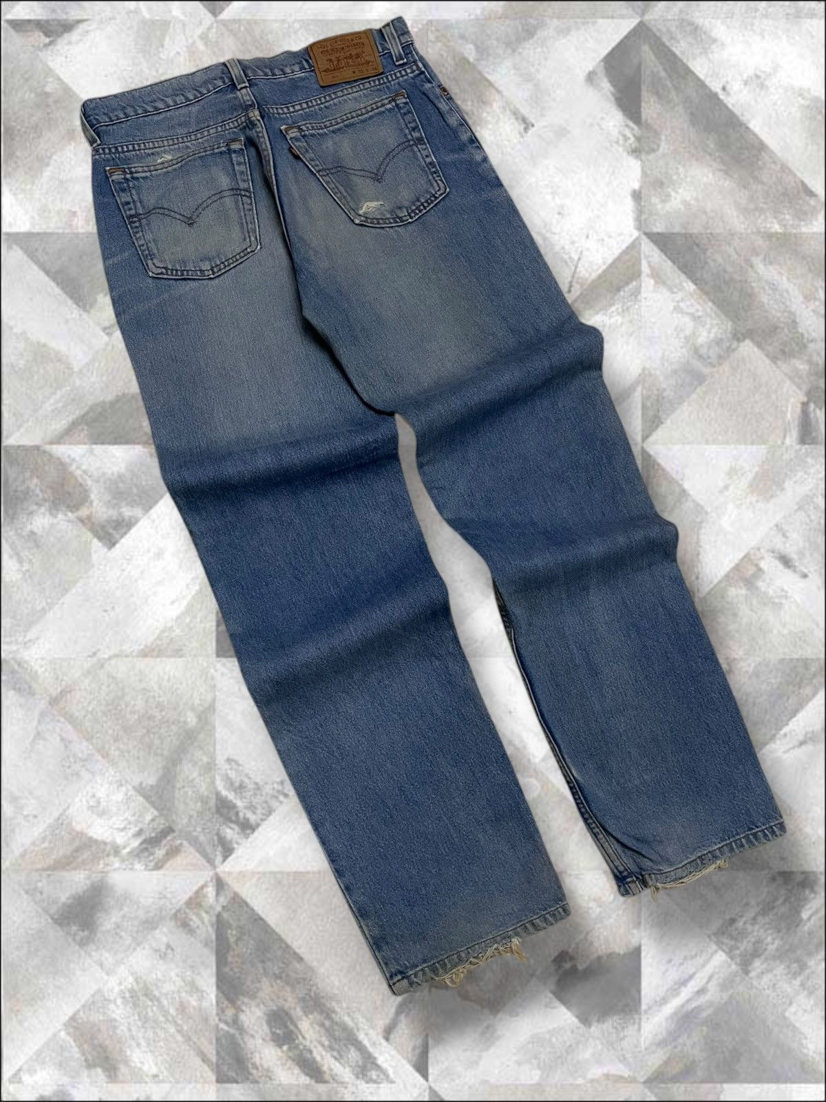 Levi's Vintage Clothing Vintage Og 1990s Designer Levis 510 Distressed Mudwash Denim Size US 30 / EU 46 - 9 Thumbnail