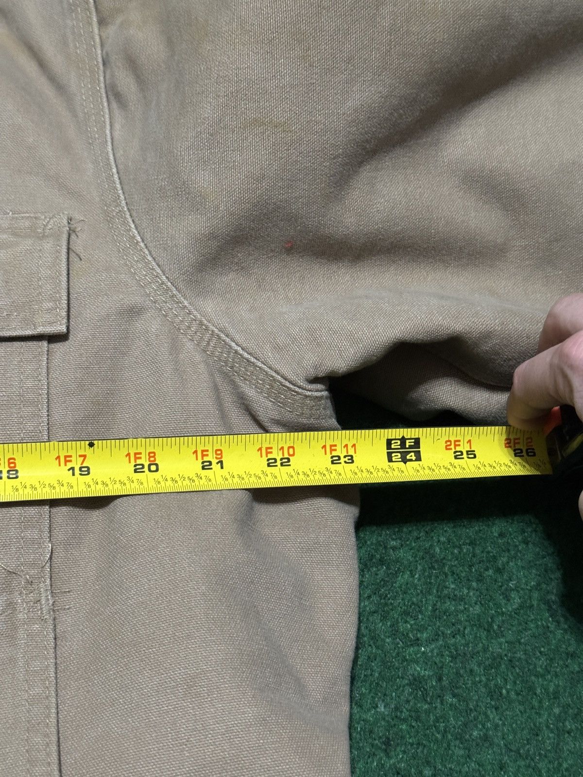 Carhartt Vintage 90s Carhartt C26SDL Med Arctic Tan Work Wear Jacket Size US M / EU 48-50 / 2 - 5 Thumbnail