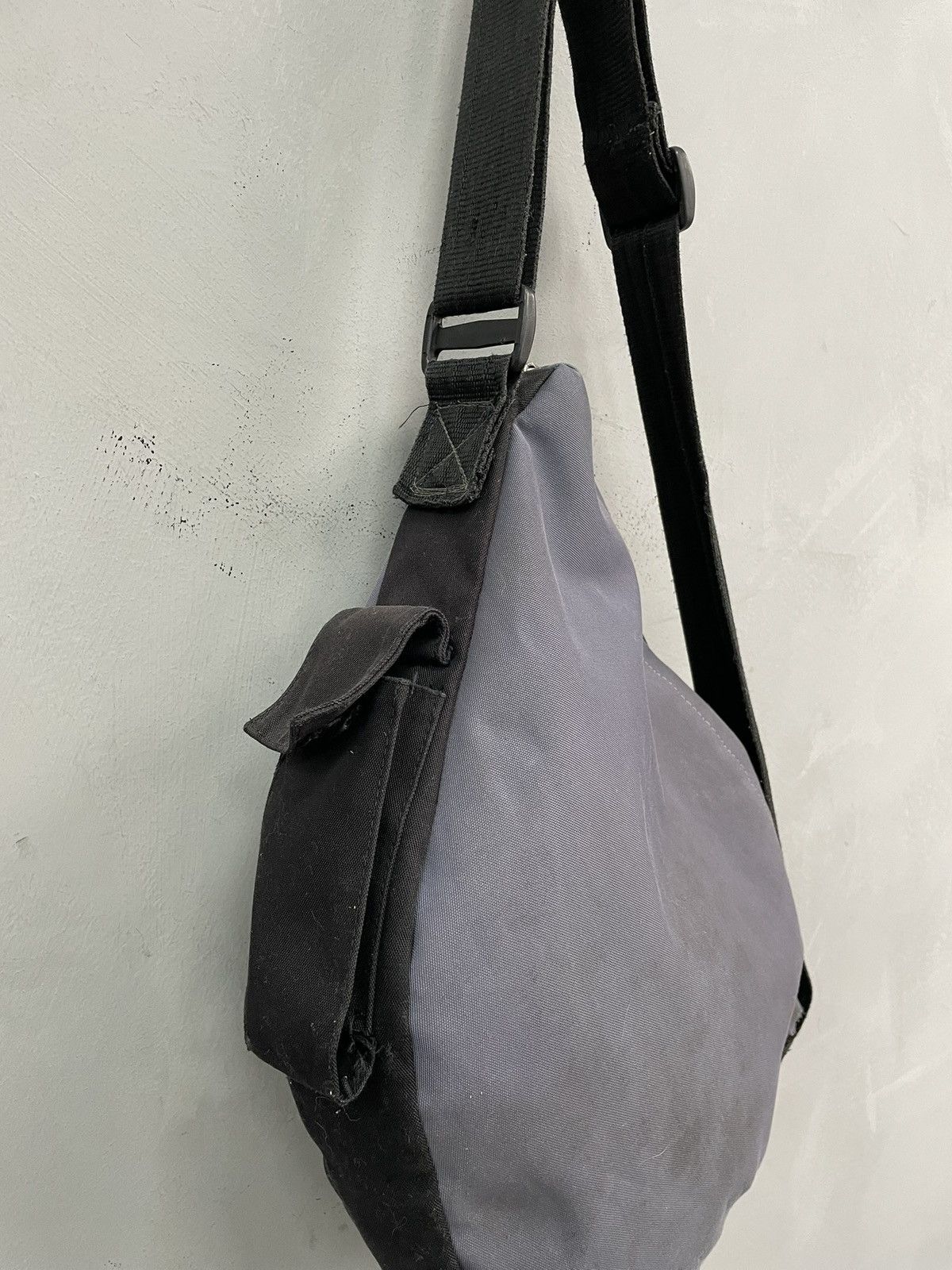 Polo Ralph Lauren Vintage grey tech messenger bag y2k polo sport streetwear Size ONE SIZE - 9 Thumbnail