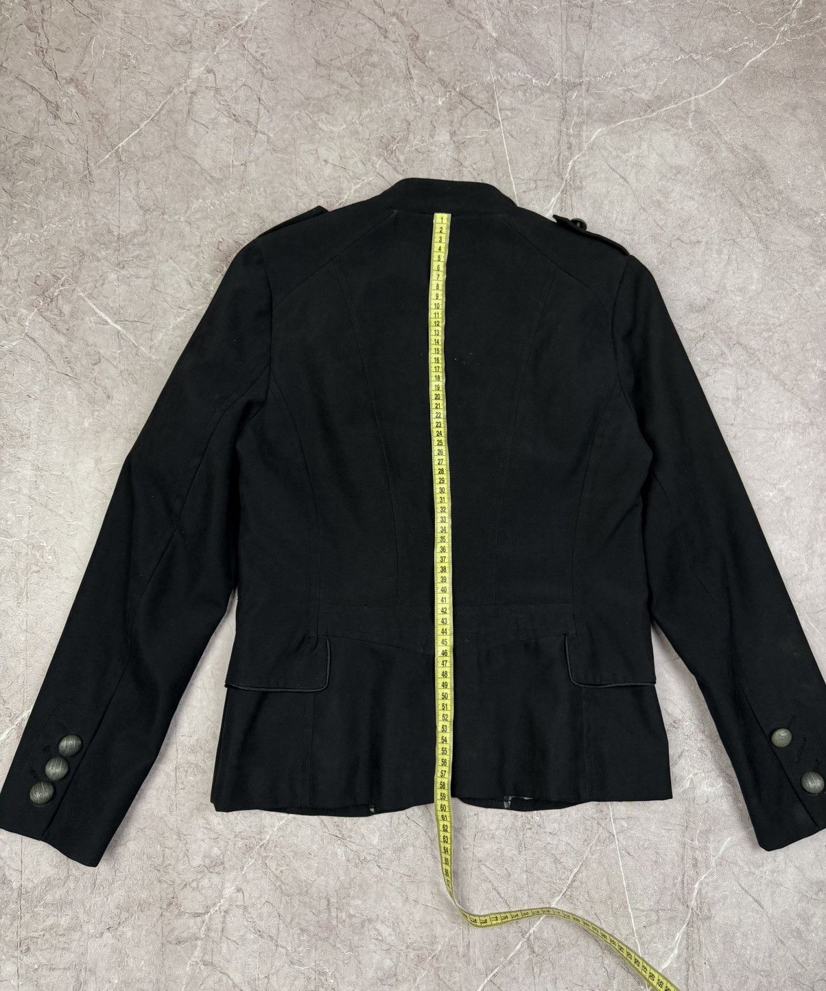 Hysteric Glamour × Undercover 00s Napoleon Military Jacket PPFM LGB YSL Balmain Vibe Size S / US 4 / IT 40 - 13 Thumbnail