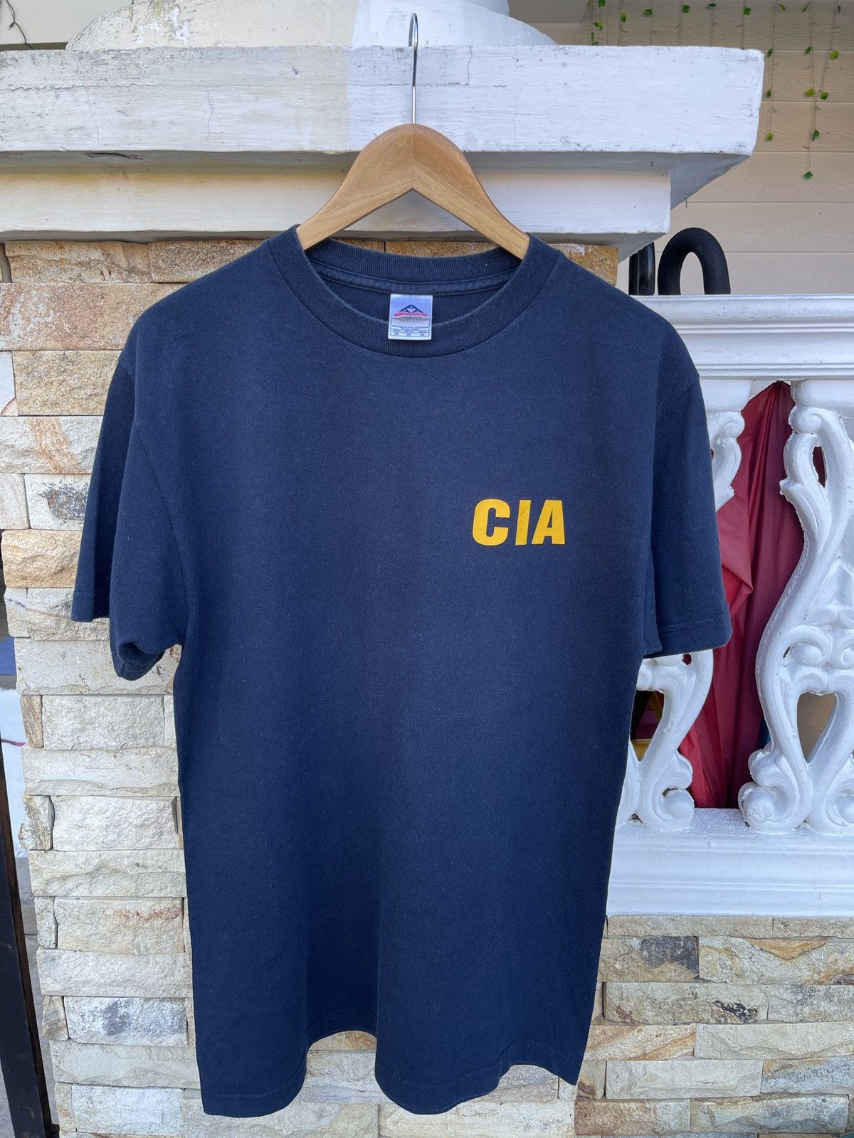 Vintage Last Drop🔥Rare🔥Vintage Y2K CIA T Shirt Size US M / EU 48-50 / 2 - 2 Thumbnail