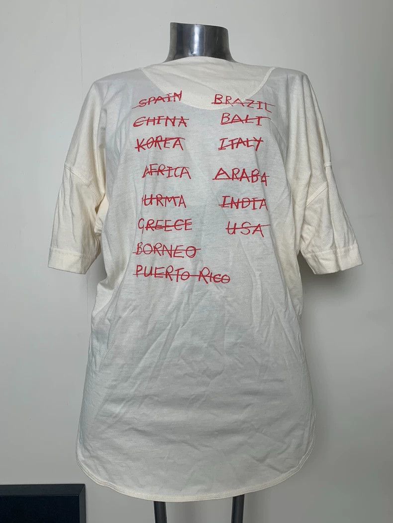 Vivienne Westwood Vivienne Westwood World map T-shirt top Size S / US 4 / IT 40 - 8 Thumbnail