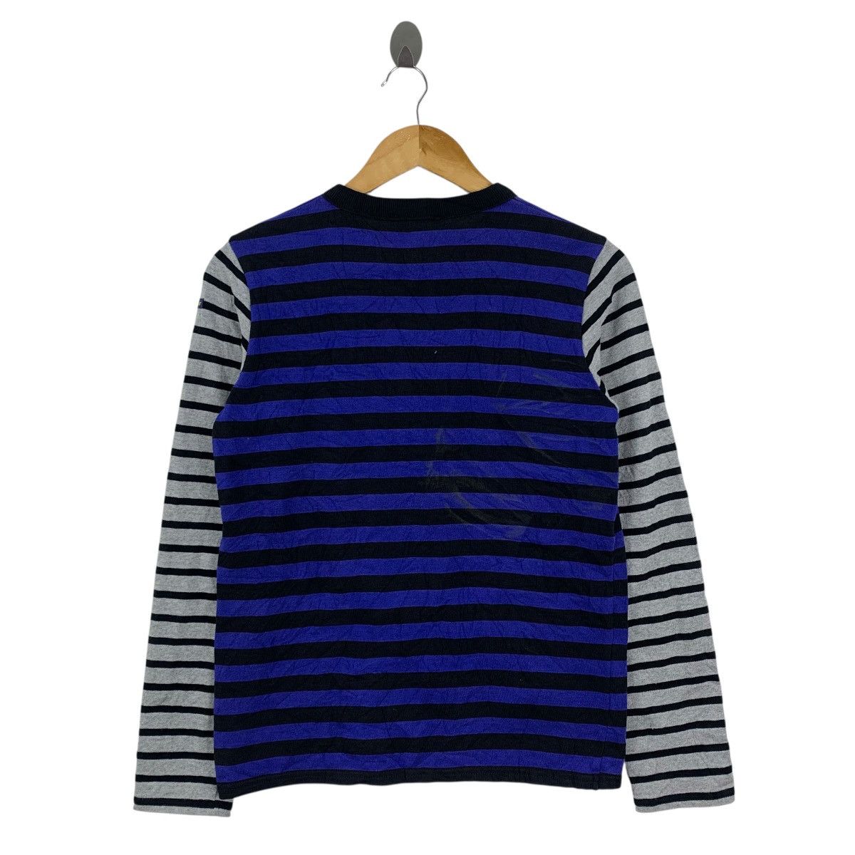 Vintage Vintage LE MINOR PARIS Made in France Stripes Tshirt Size S / US 4 / IT 40 - 5 Thumbnail