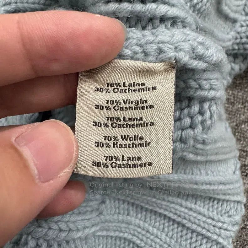 Hermes Hermes Cashmere Knit Top Size US XL / EU 56 / 4 - 3 Thumbnail