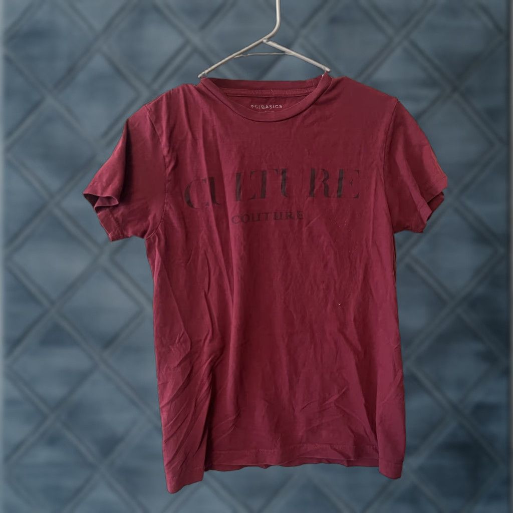 Pacsun Pacsun PS Basics Short Sleeve T shirt Men Size Small Maroon Graphic Pacsun PS / Basics Logo Crew Neck All Seasons Solid Vintage: No Size US S / EU 44-46 / 1 - 1 Thumbnail