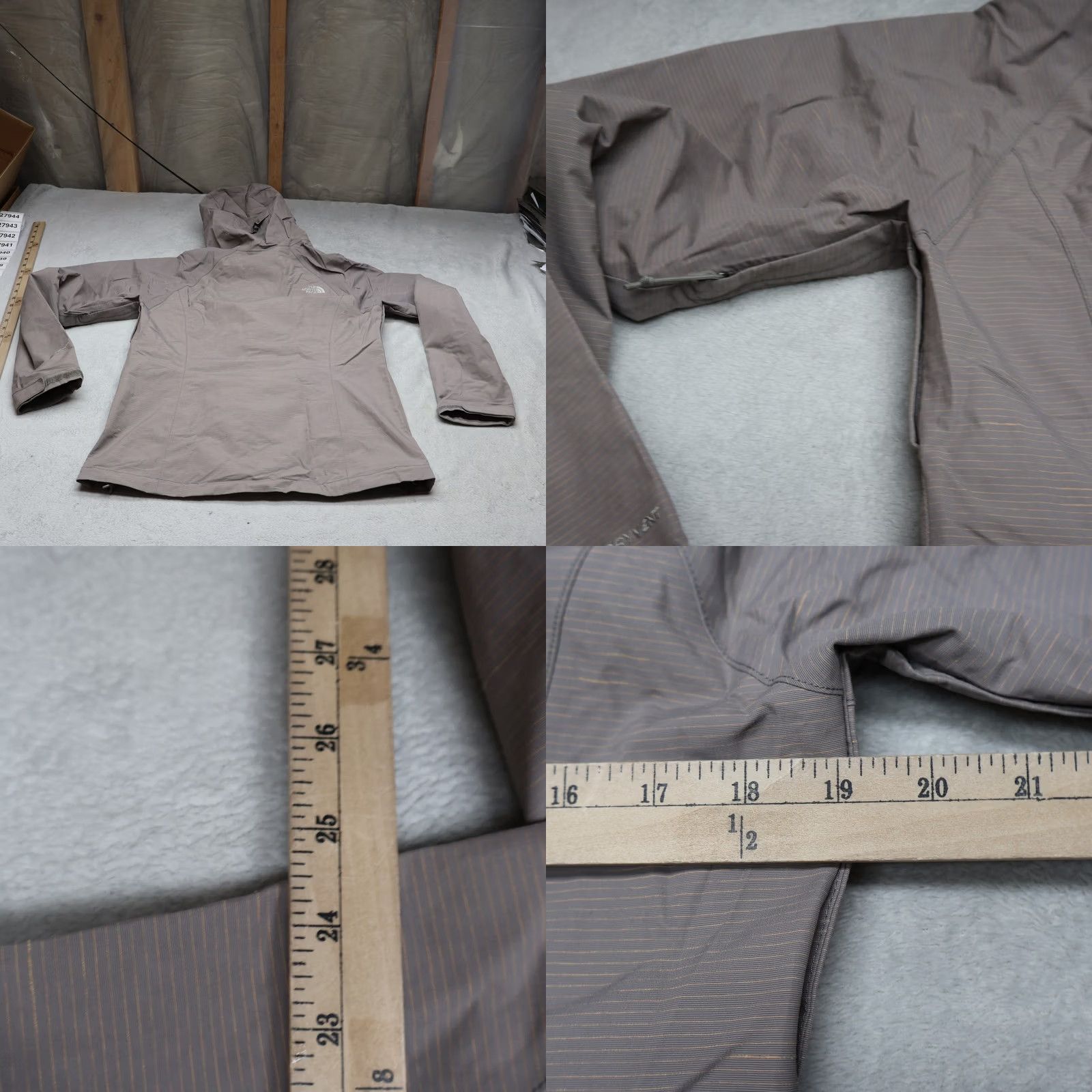 The North Face North Face Jacket Women Small Brown Waterproof Hooded Full Zip Wind Rain Outdoor Size S / US 4 / IT 40 - 9 Thumbnail