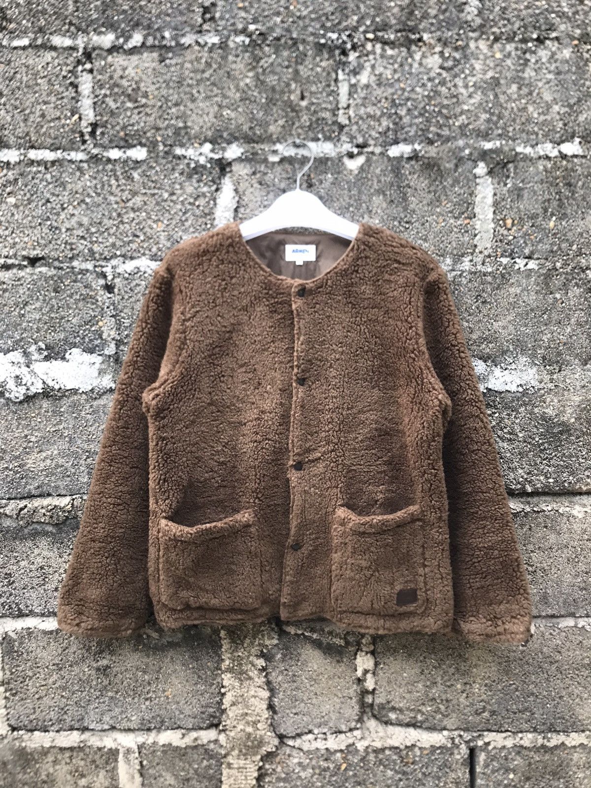 Japanese Brand × Vintage ⚡️Vintage Armen France Button Fleece Jacket Size S / US 4 / IT 40 - 1 Thumbnail