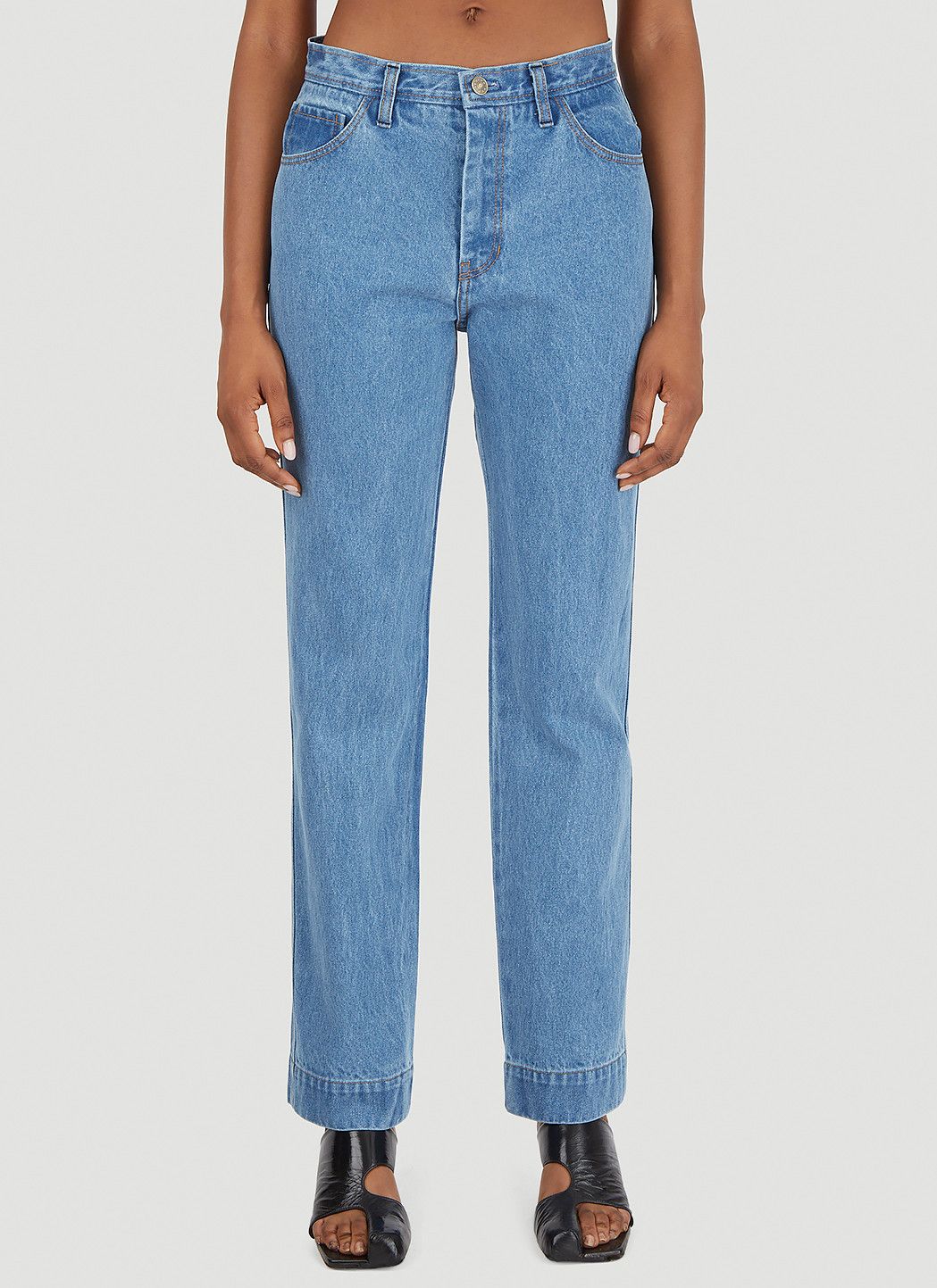 Rejina Pyo Alfie Straight-Leg Jeans Size 27" / US 4 / IT 40 - 1 Thumbnail