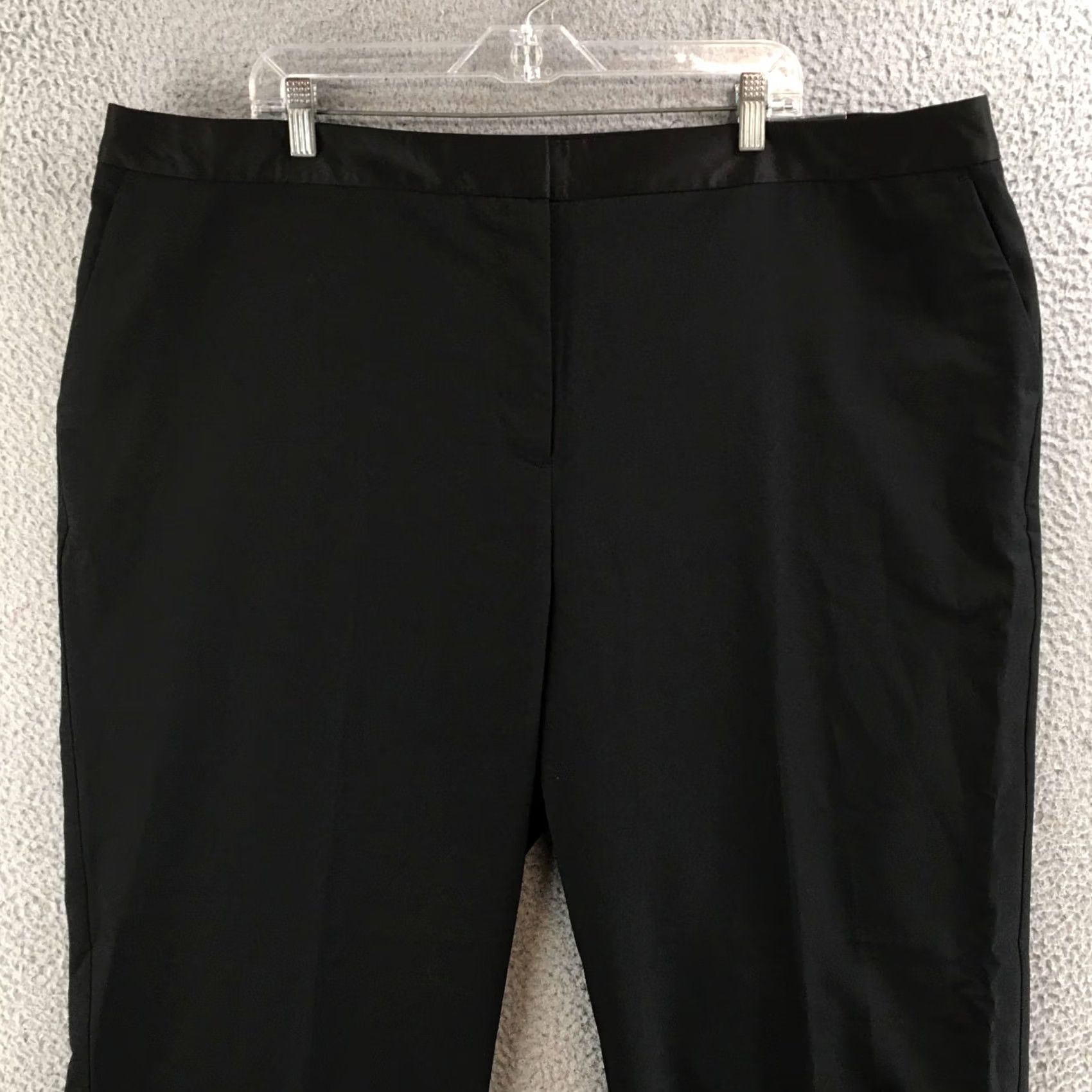 Worthington Worthington Pants Womens 22W Black Wrinkle Free Straight Leg Zip Fly Casual NEW Pants Women 22W Black Wrinkle Free Straight Leg Zip Fly Casual NEW Size 40" / US 18 - 2 Thumbnail