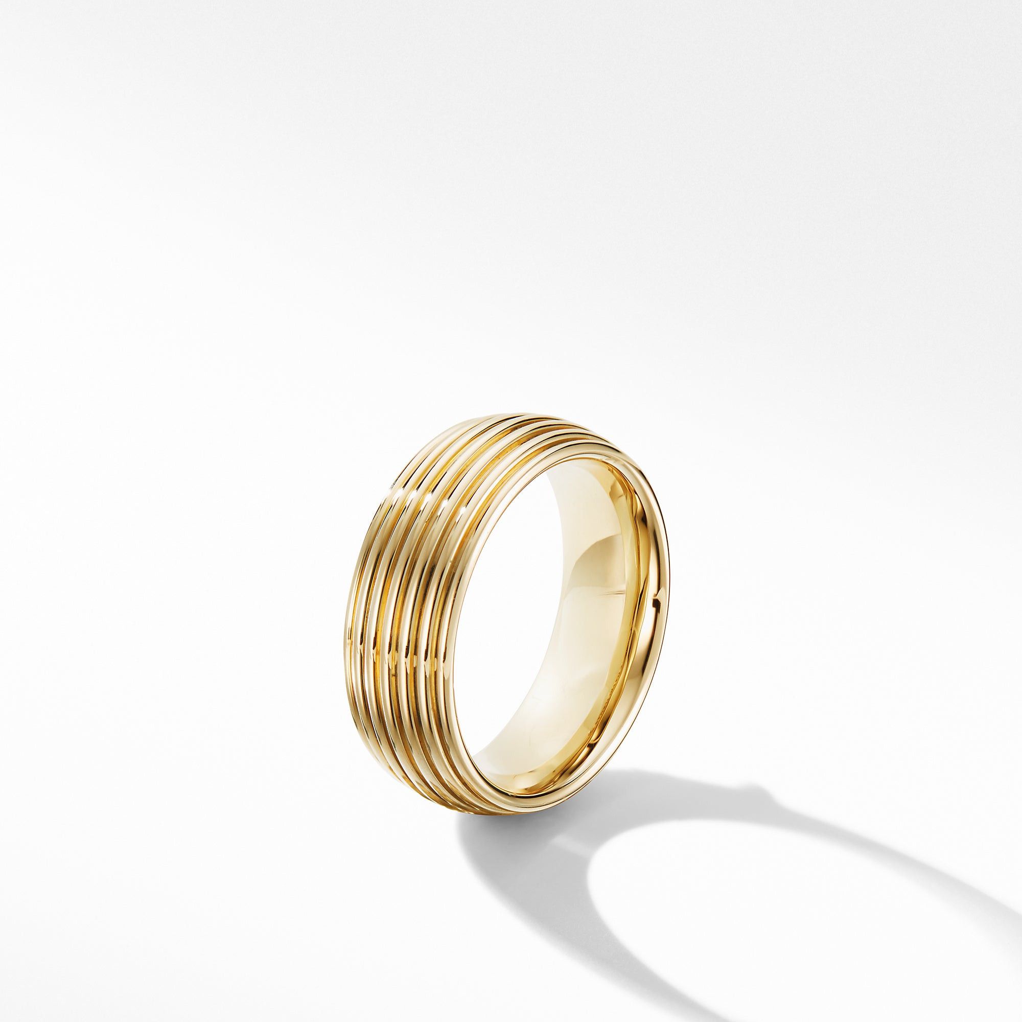 David Yurman o1w1db10325 Size:OS/ Royal Cord Band Ring in 18K in Golden Size ONE SIZE - 3 Thumbnail