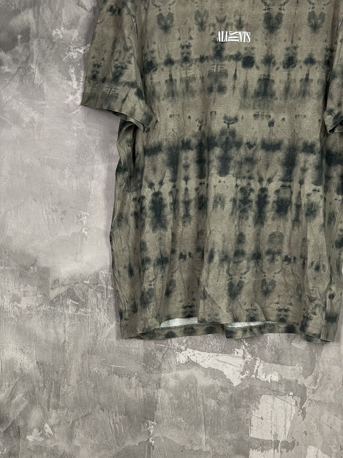 Allsaints × Japanese Brand Avant Garde Y2K Japanese Style Tie Dye T shirt Size US S / EU 44-46 / 1 - 5 Thumbnail