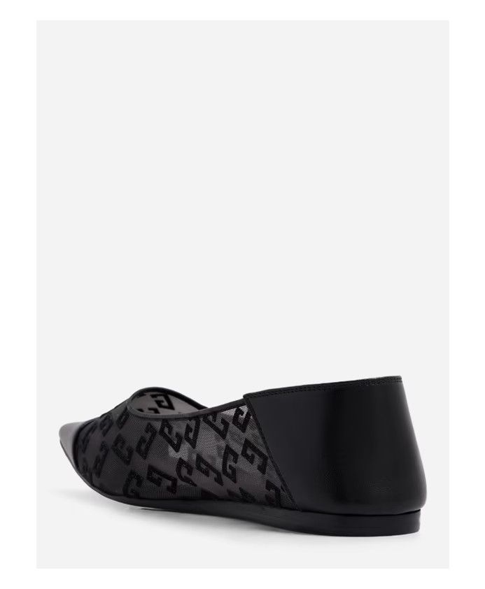 Givenchy o1srvl11e0625 Ballerina Flat in Black Size US 8 / IT 38 - 4 Thumbnail