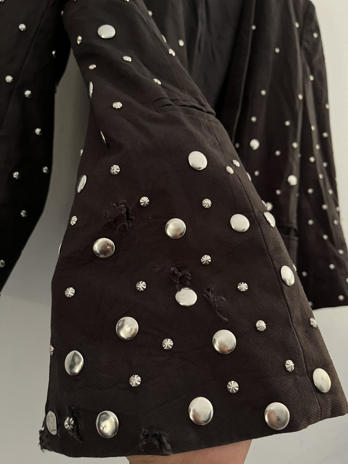 FCUK × French Connection French connection studded destroyed blazer Size M / US 6-8 / IT 42-44 - 6 Thumbnail