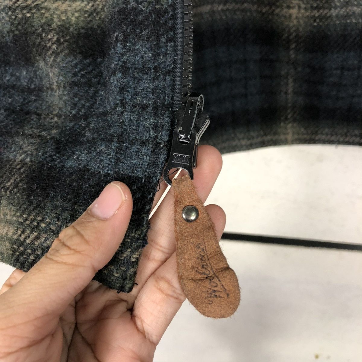 Japanese Brand 🔥VINTAGE WOOL VEST JACKET WOOLRICH TARTAN DESIGN CHECK Size US M / EU 48-50 / 2 - 17 Thumbnail