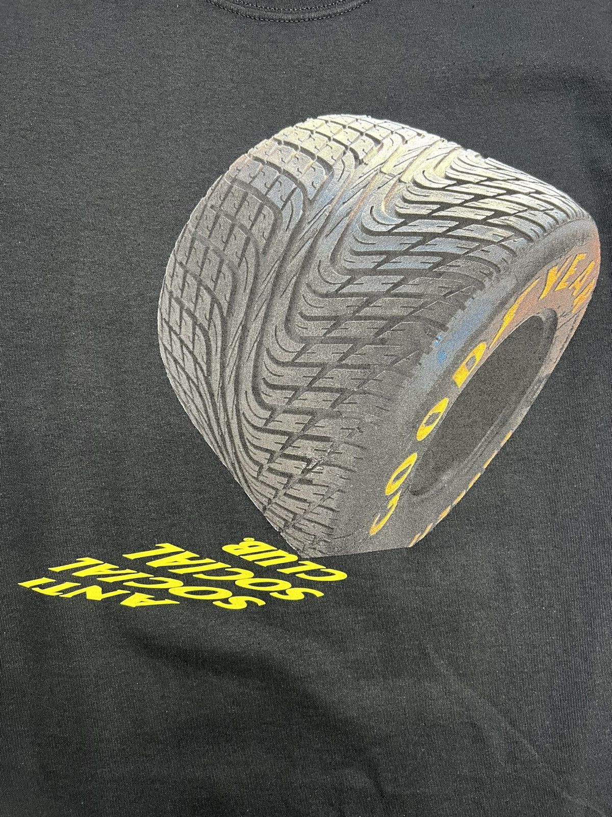 Anti Social Social Club ASSC Goodyear Wet Tire T-Shirt Size US S / EU 44-46 / 1 - 2 Thumbnail
