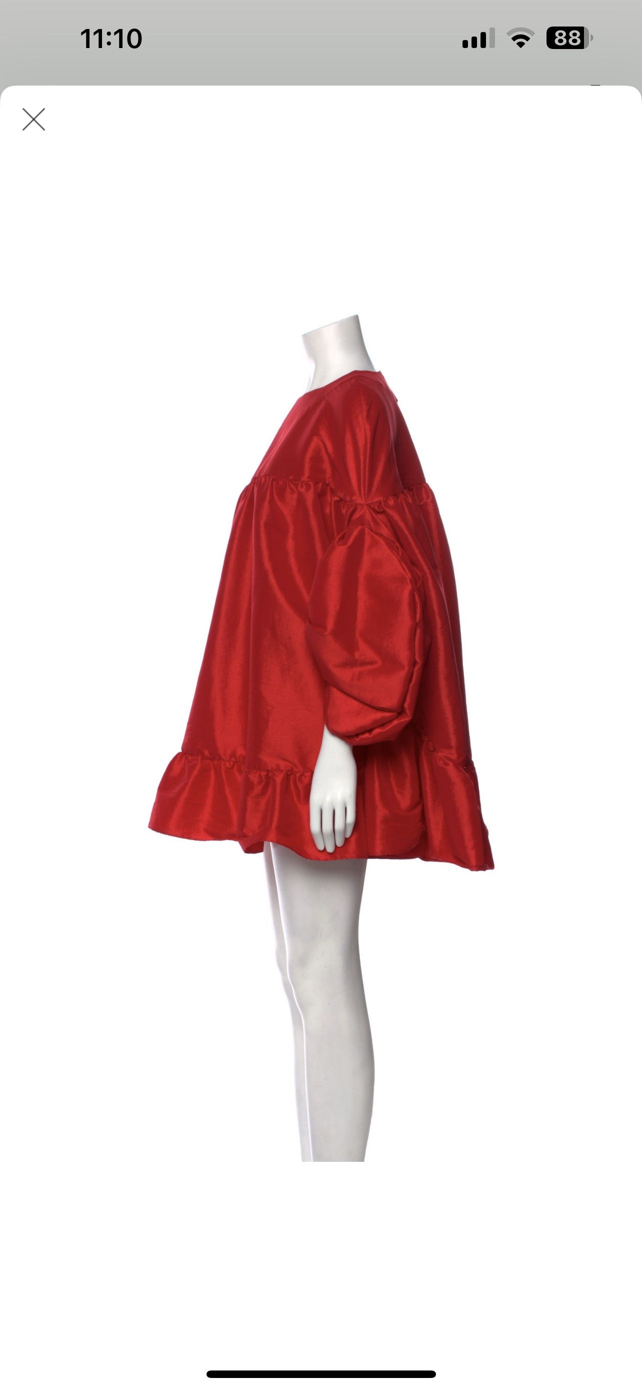 Other Kika Vargas Silk Mini Dress Size XS / US 0-2 / IT 36-38 - 2 Thumbnail