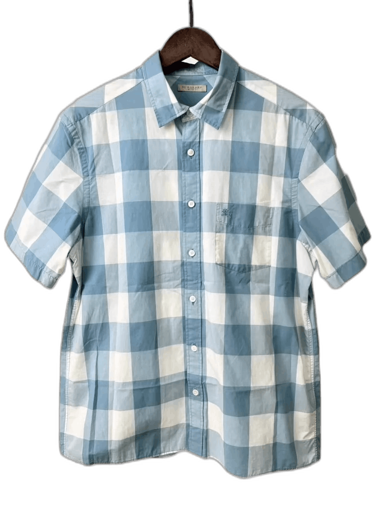 Burberry Burberry Classic Check Short Sleeve Shirt Size US L / EU 52-54 / 3 - 1 Thumbnail