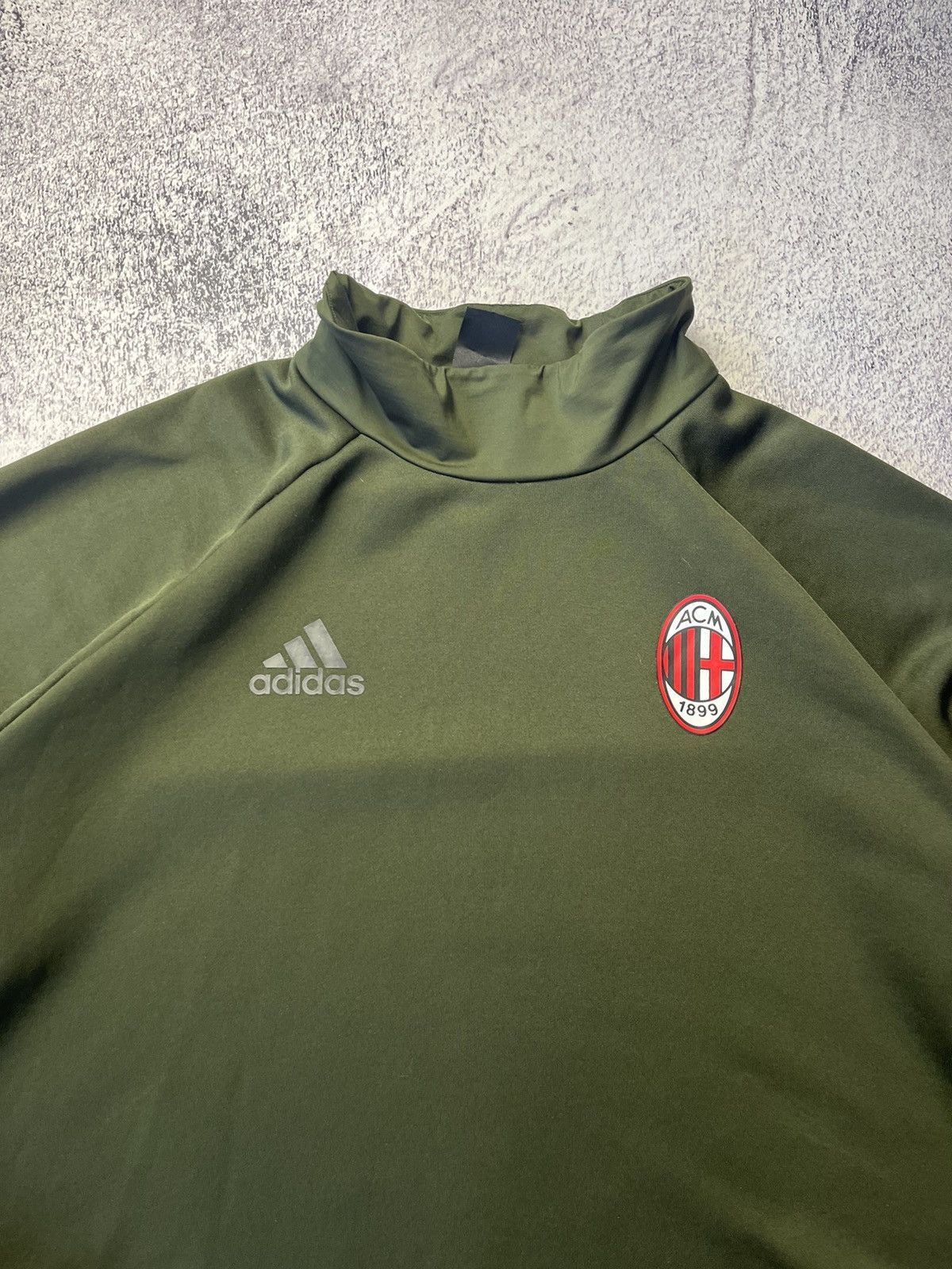 Vintage Vintage Milan Adidas Long Jersey trending Size US L / EU 52-54 / 3 - 13 Thumbnail