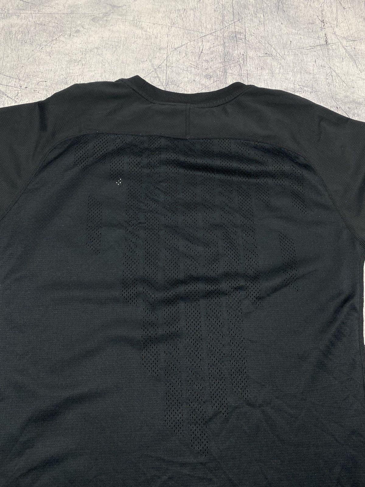 Nike × Vintage Vintage 00s Nike Y2K Drill Tee Size US M / EU 48-50 / 2 - 12 Thumbnail