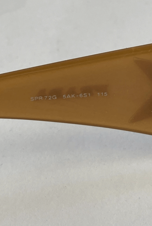 Prada PRADA Sunglasses Star Rectangle Wrap Shield Symbole Flame Size ONE SIZE - 7 Thumbnail