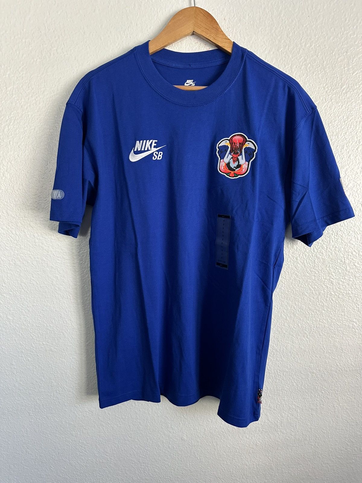 Nike Nike SB USA Olympics Federation Skate Shirt Royal Blue Size US S / EU 44-46 / 1 - 1 Thumbnail