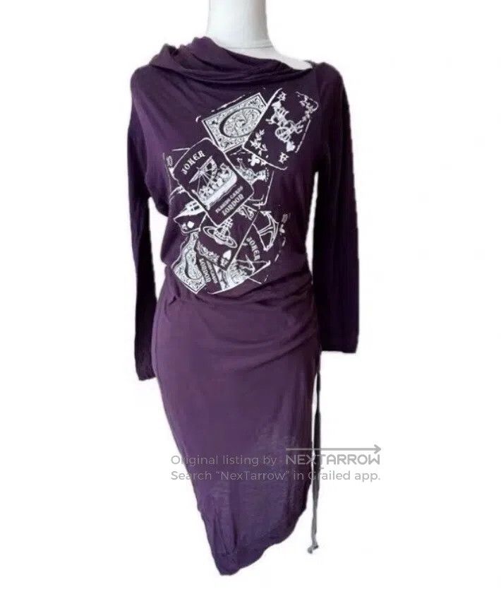 Vivienne Westwood Vivienne Westwood Grape purple rregular drawstring dress Size M / US 6-8 / IT 42-44 - 9 Thumbnail
