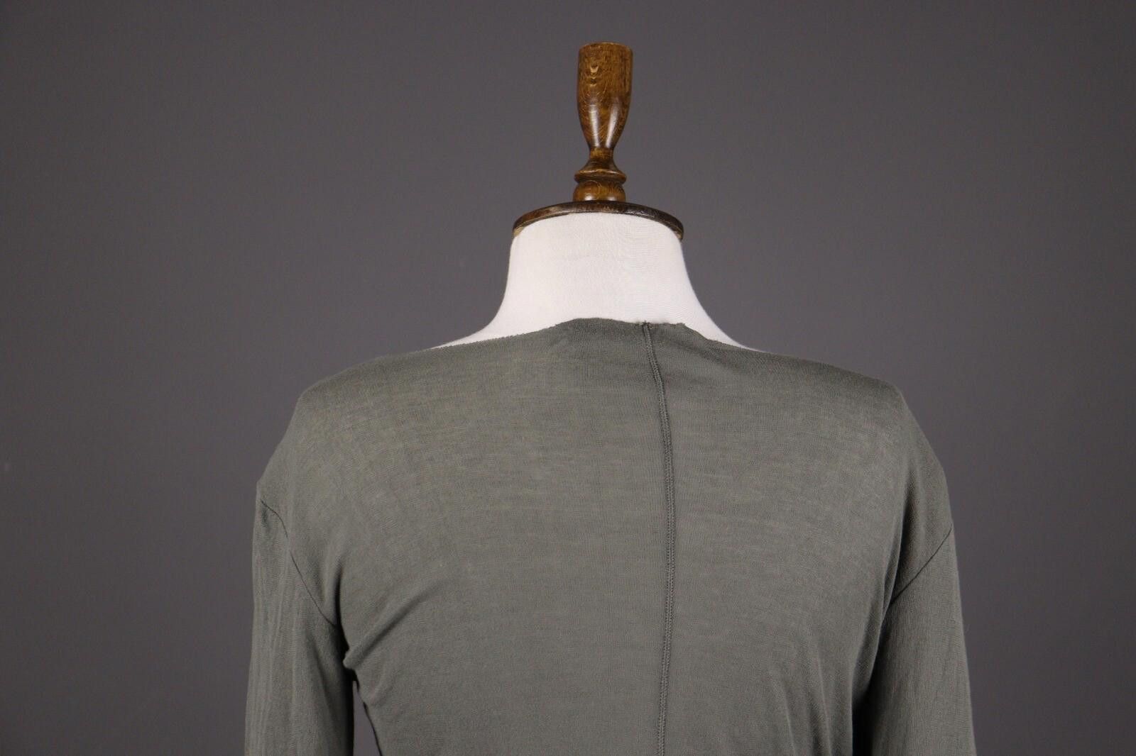 Designer Transit Par Such Gray Designed Cotton Sweater Size 2 Size XS / US 0-2 / IT 36-38 - 6 Thumbnail