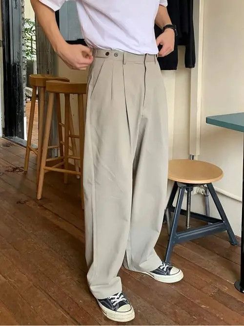 Japanese Brand Casual fit straight leg Pants Vacation Skate Size US 32 / EU 48 - 1 Thumbnail