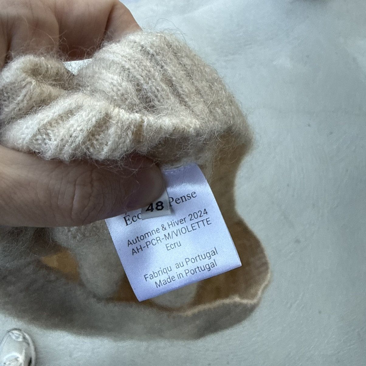 Other Ecole de Pensee Natural alpaca mohair crewneck sweater Size US S / EU 44-46 / 1 - 4 Thumbnail
