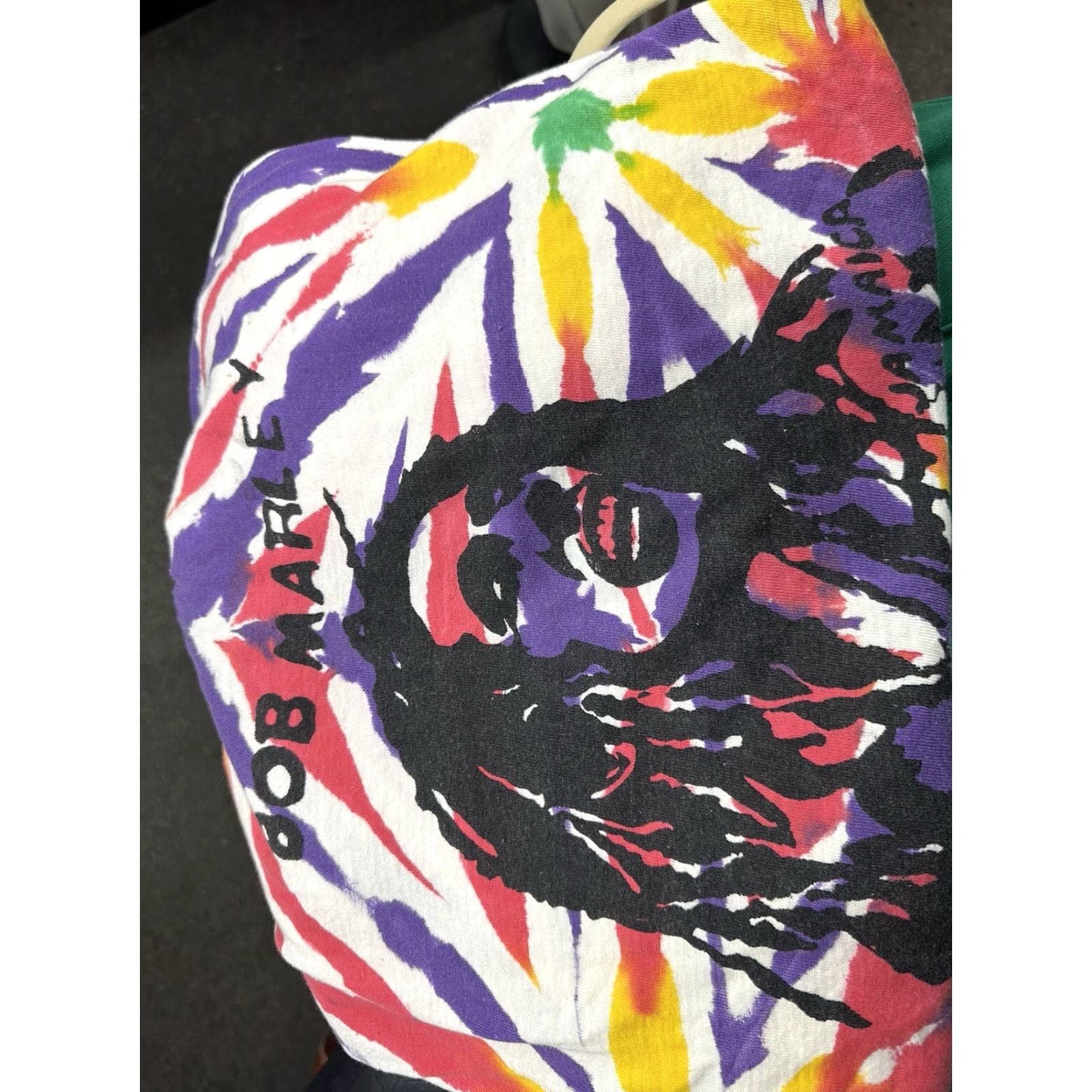 Vintage VINTAGE Bob Marley Shirt Mens XL Tie Dye Reggae Graphic Rare Size US XL / EU 56 / 4 - 6 Thumbnail
