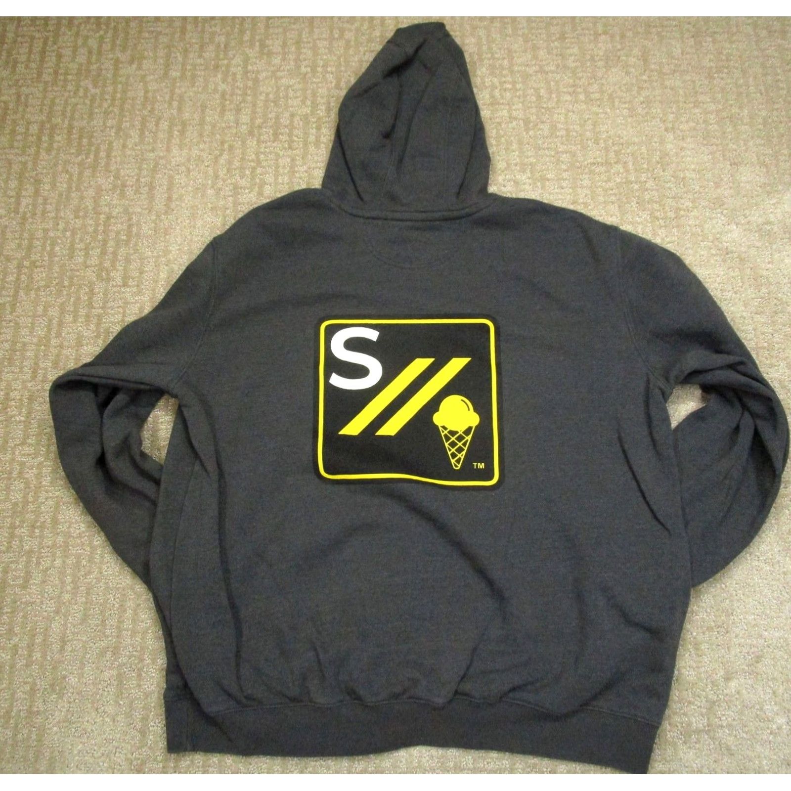 Carhartt Carhartt Hoodie Men XL Gray Sweatshirt Kangaroo Pocket Loose Pullover Workwear Size US XL / EU 56 / 4 - 3 Thumbnail