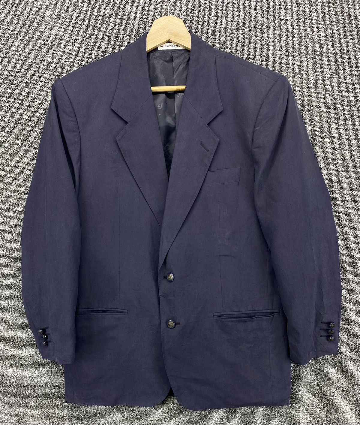 Vintage Vintage Marcello Italian Designer Blazer Coat Jacket Size US M / EU 48-50 / 2 - 1 Thumbnail