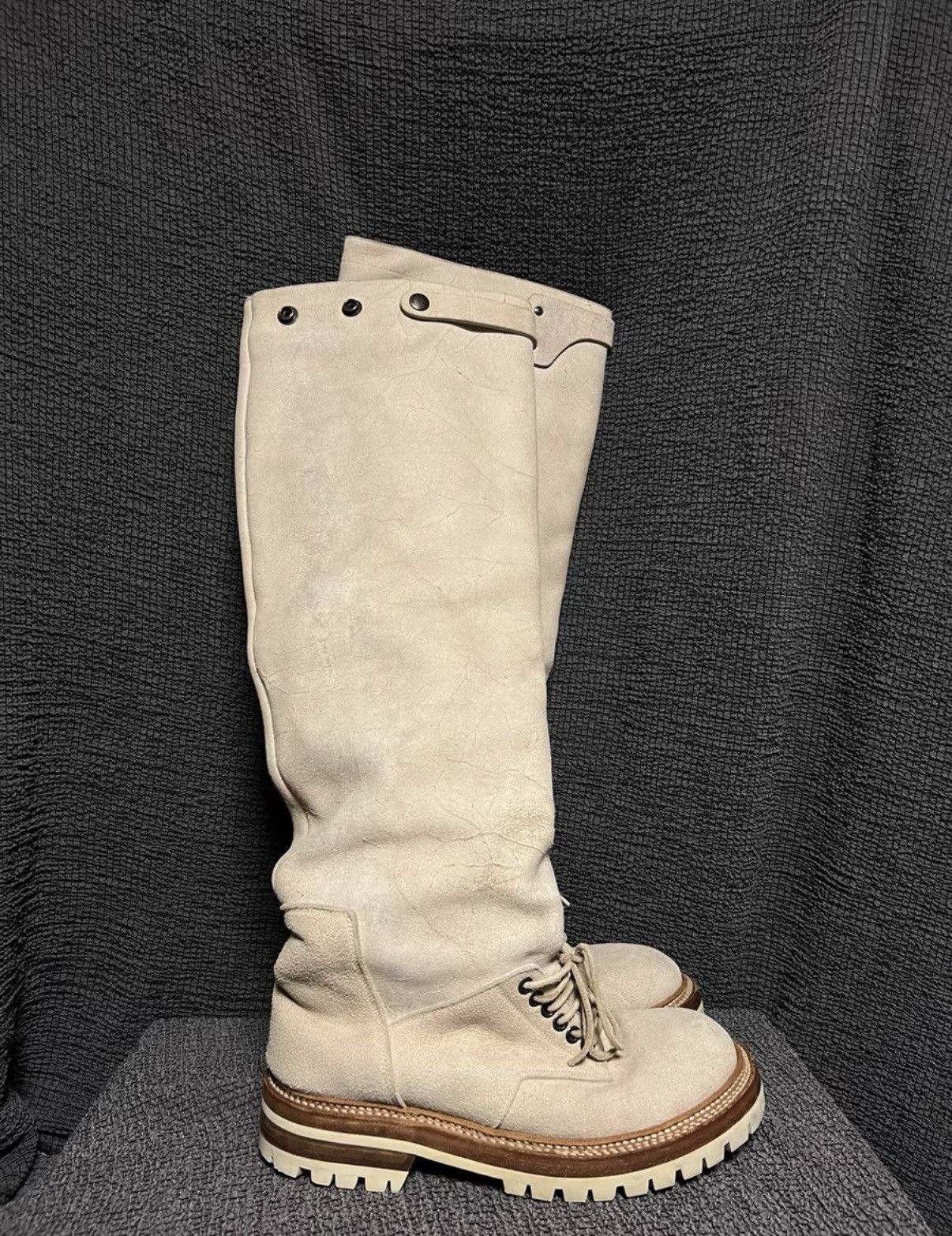 Rick Owens Rick Owens Archive Elephant Leg Police Boots Size US 6.5 / EU 39-40 - 7 Thumbnail