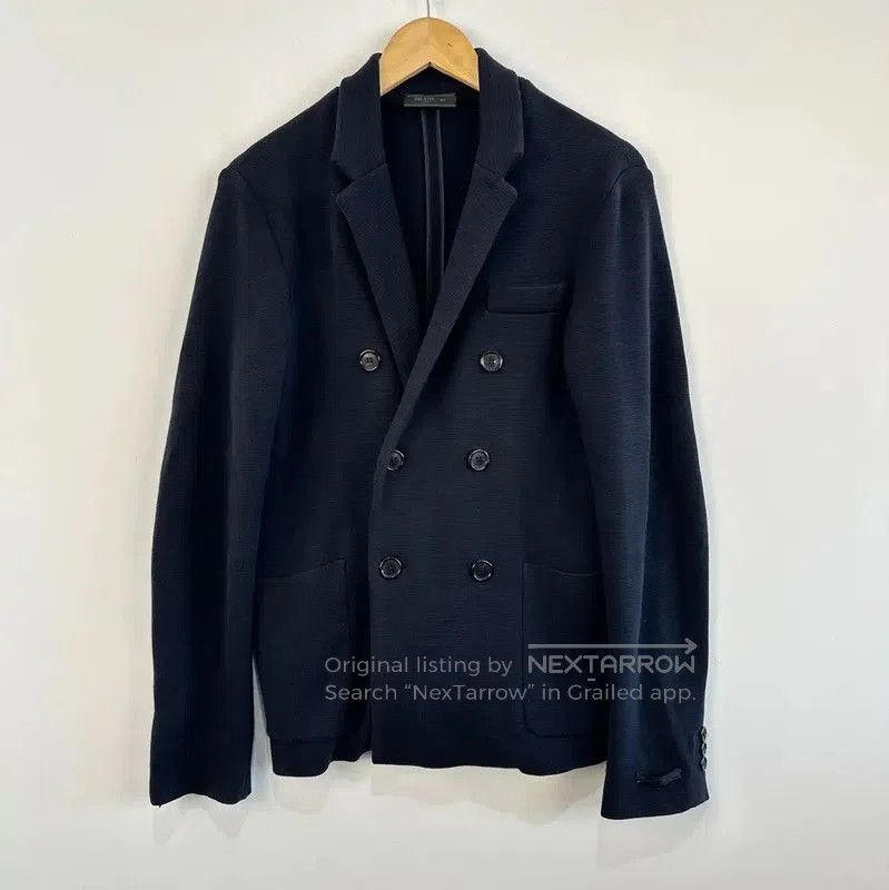 Prada Black Cotton Men's Blazer.