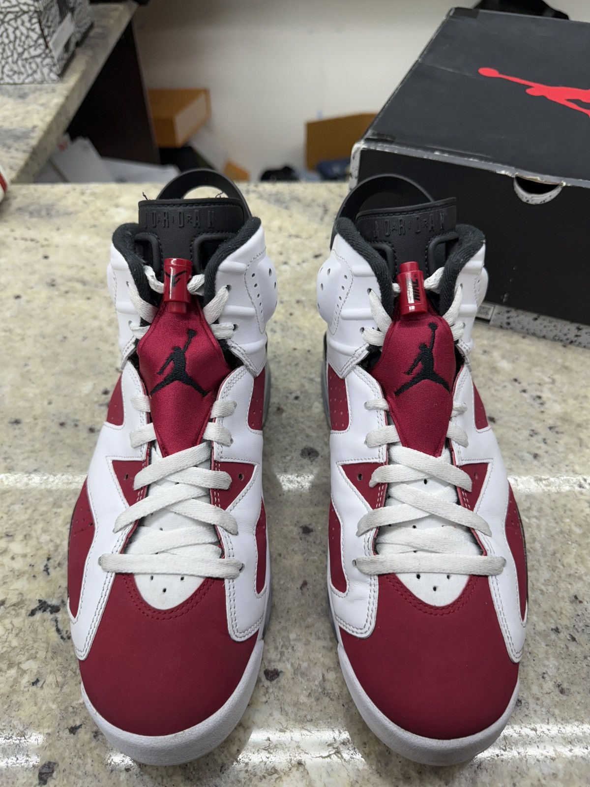 Jordan Brand Jordan 6 retro Carmines Size US 8.5 / EU 41-42 - 3 Thumbnail