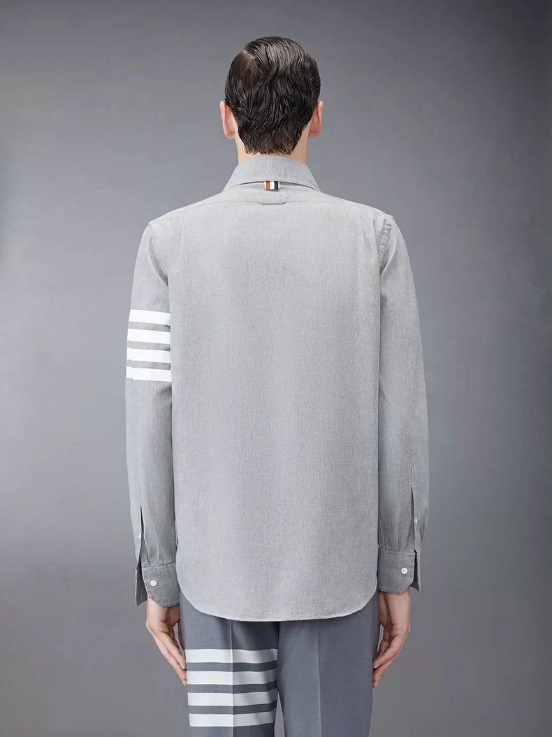 Thom Browne Thom Browne Full cotton shirt Size US L / EU 52-54 / 3 - 4 Thumbnail